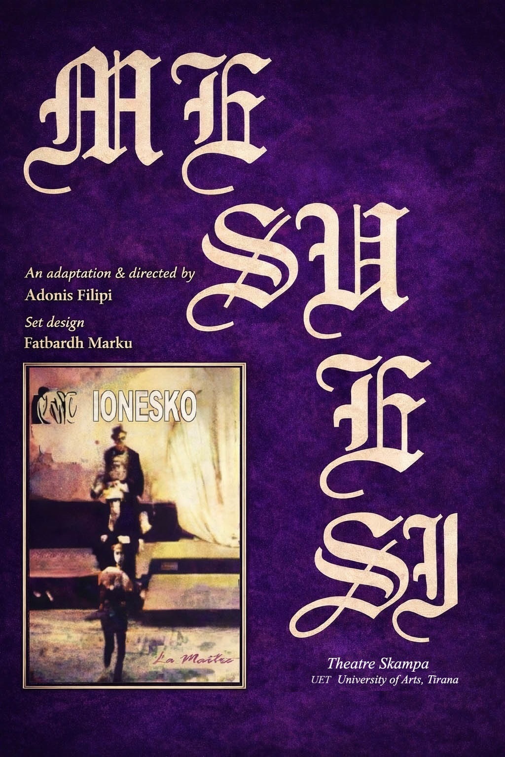Master EUGENE IONESCO Adonis FILIPI